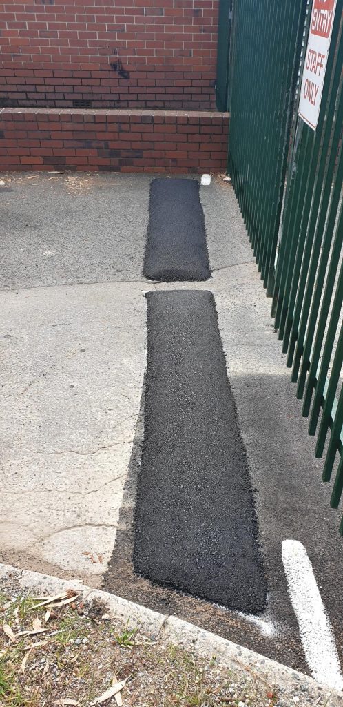 Speed Humps in Kelmscott School
