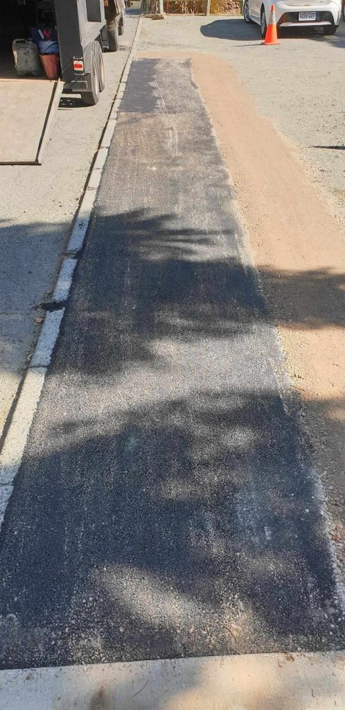 Asphalt Ramp Installation