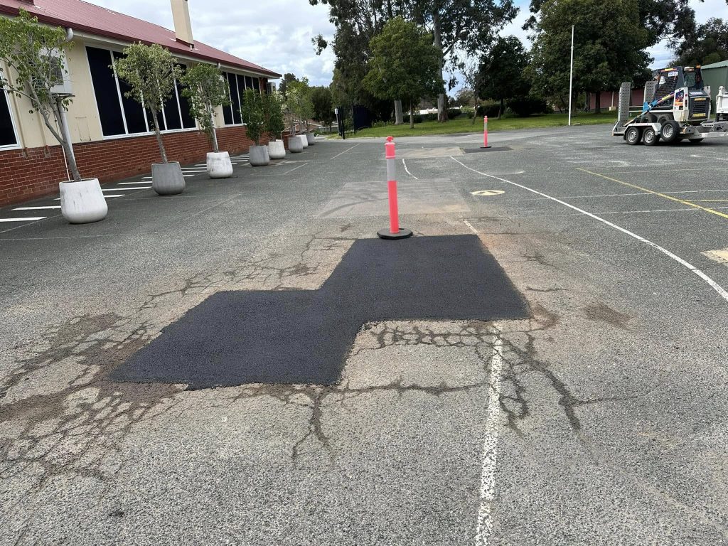 Asphalt Repairs in Kensington: A Successful Project at Kensington Secondary School