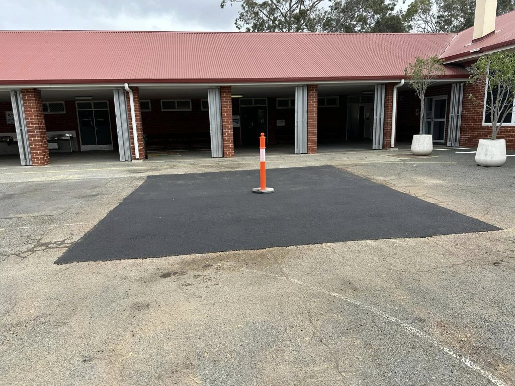 Asphalt Repairs in Kensington: A Successful Project at Kensington Secondary School